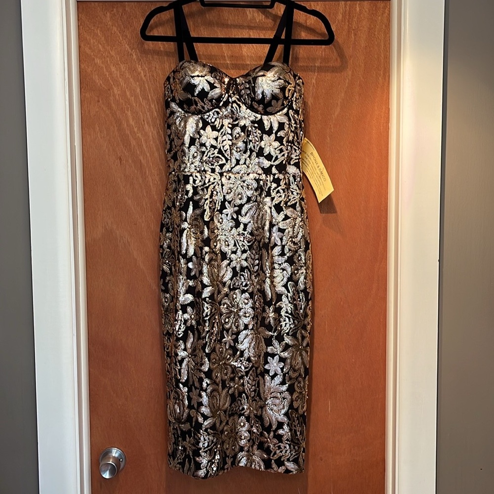 Bronx & Banco sequin corset dress, size M, never worn.